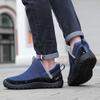 Men's Plush Shoes Snow Boots 2024 New Warm Plush Thicken Winter Outdoor Men Casual Shoes Men Cotton Shoes Botas Hombre Footwear