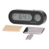 Car Thermometer Night Light Electronic Backlight Car Dashboard Clock for Home Office Outdoor