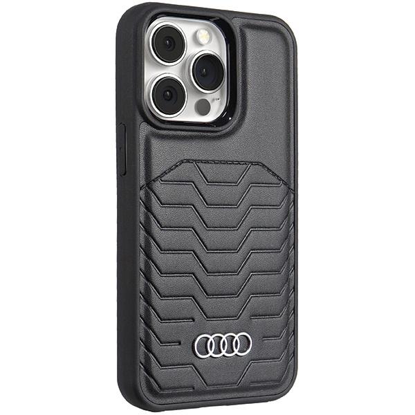 Audi Synthetic Leather Case With Magsafe For Iphone 13 Pro / 13 - Black