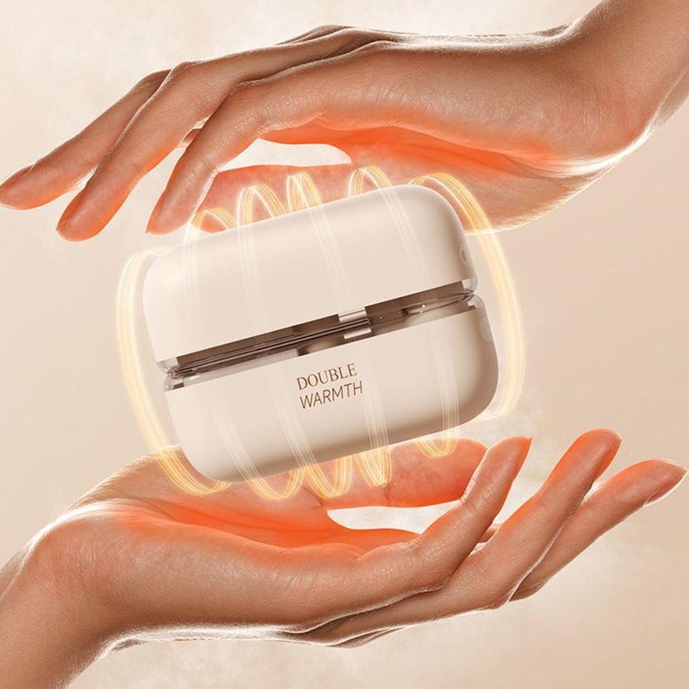 Magnetic Hand Warmer Colorful Light Pocket Warm Hand Treasure Compact Electric Handwarmer  Camping
