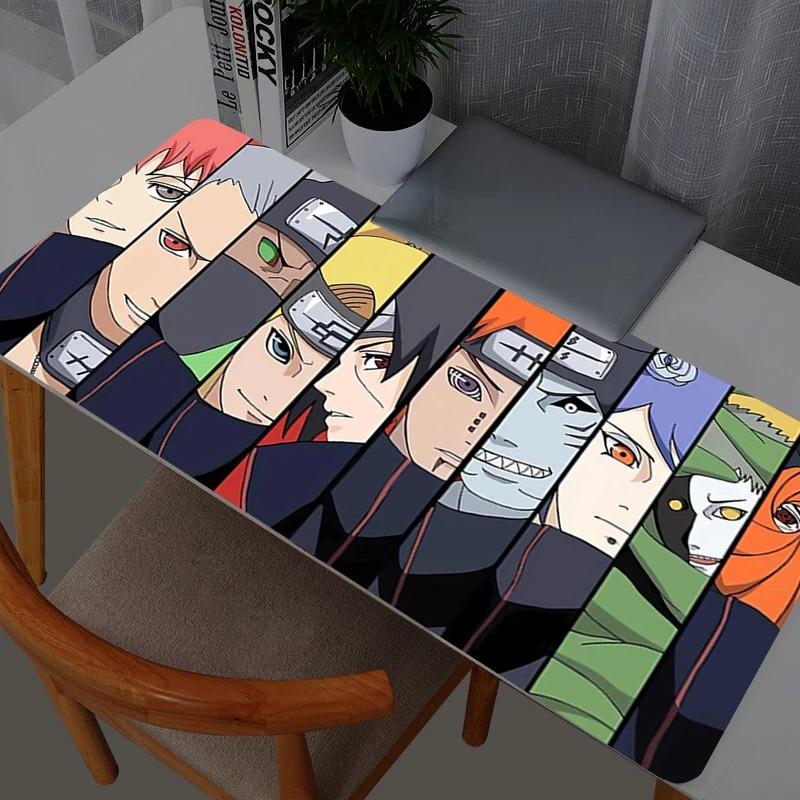 Mouse Pads Naruto Aakatsuki Mouse Pad Gaming Accessories Computer Keyboard Gamer Designed Specifically Esports Games Mousepad