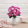 10 head Party Home Room  Wedding Artificial Silk Bouquet Pansy Flower Plant Bunch Floral Decor
