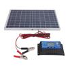 Solar Panel 10W 12V Polycrystalline IP65 Waterproof Portable 30A Solar Charge Controller for