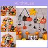 Stylish Wooden Halloween Pumpkin Hangings For Spooky Ghost And Bat Decorations