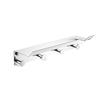 Punch-Free 304 Stainless Steel Hair Dryer Holder: Universal Wall-Mounted Rack for Hotel Bathrooms.