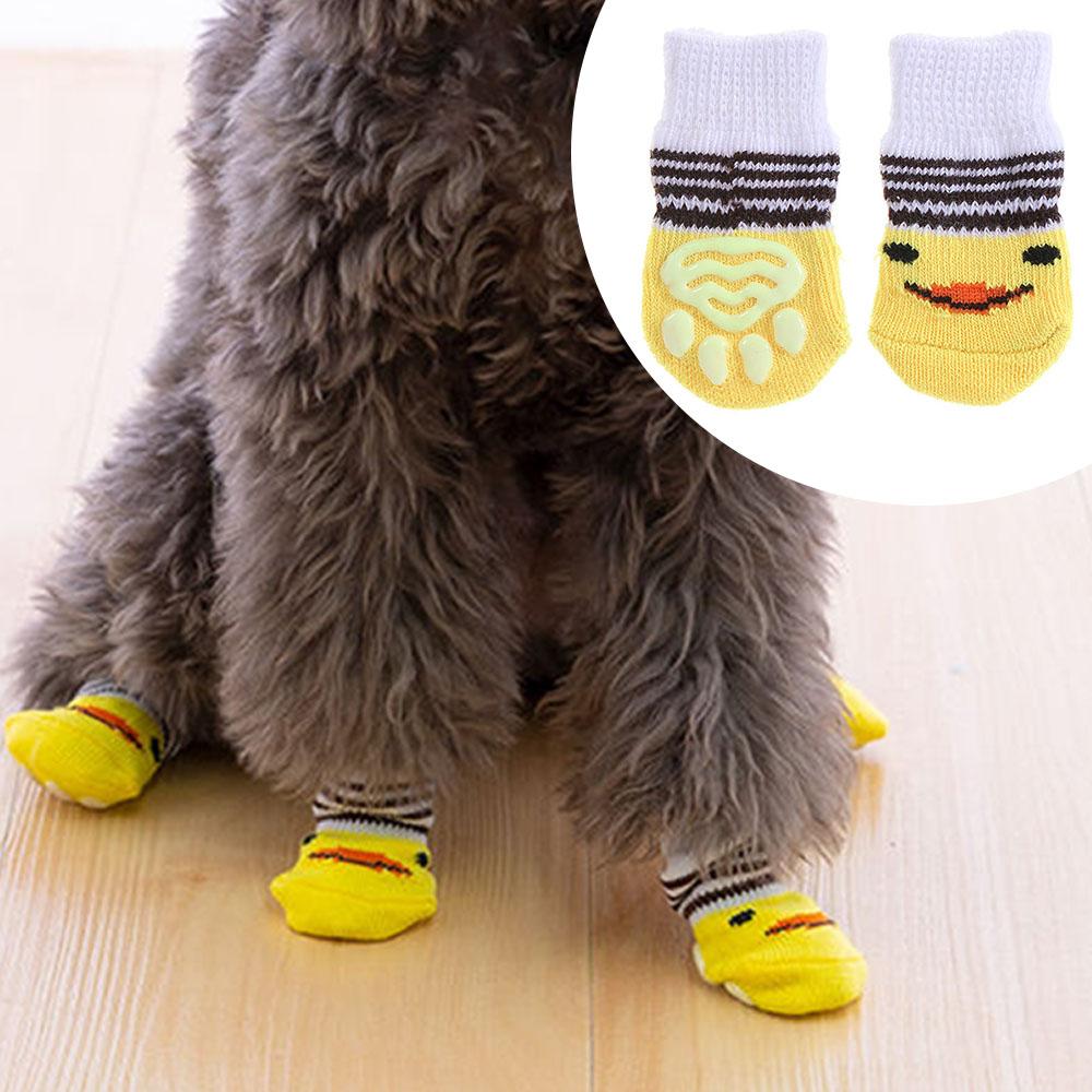 Зимние сапоги для собак чихуахуа с защитой от грязи и когтей, носки для собак, вязаные носки, аксессуары для кошек