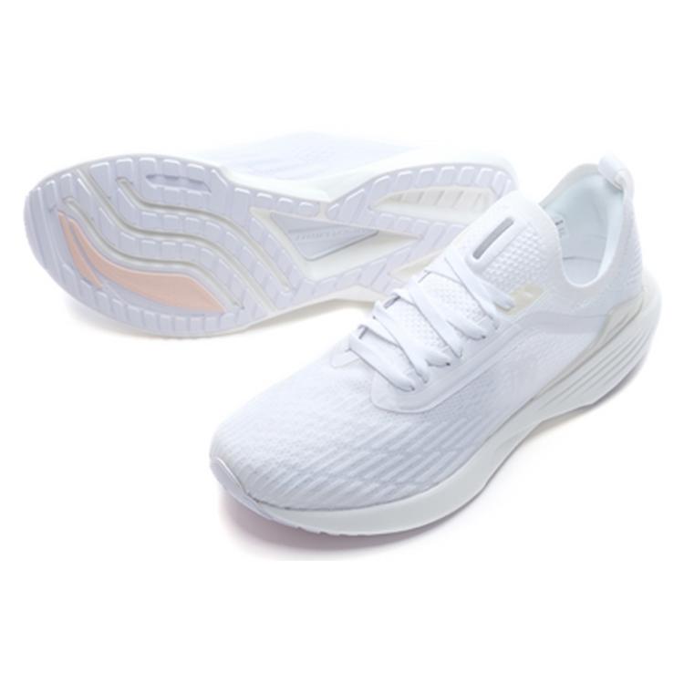 Li Ning Super Light 17 Удобная амортизация Нескользящие Износостойкие Низкие Беговые Кроссовки Женские Белые ARBQ002-8