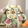 1pc Snug Betty Boop Blanket, Lightweight & Durable Print Blanket, Perfect for Home, Couch, Bed, Picnic, Travel, Office