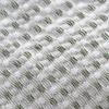 Custom White Waffle Jacquard Yarn Throw Blanket 50% Cotton Polyester Textured Woven Design Home Decor Bed Blankets