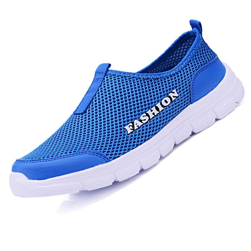 Женская обувь цвета морской волны, сандалии из дышащей сетки, легкие, быстросохнущие, удобные женские сандалии без шнуровки на плоской подошве