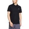 Li-Ning Fitness Series Logo Print Polo Shirt Men Tops Black APLS069-1