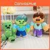 Minecraft Creeper Steve Enderman Plush Toy With Short Pile Fabric For Kids And Collectors