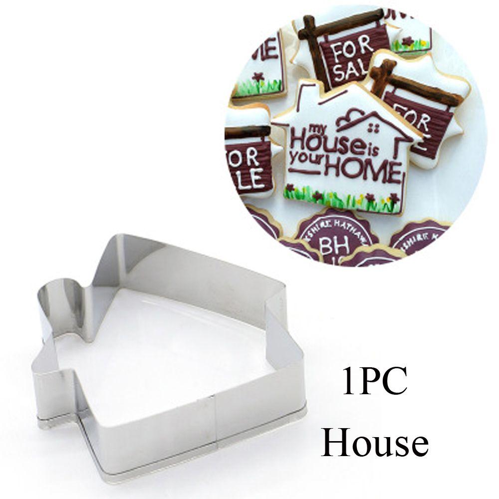 1/2 шт. Пряничный человечек Санта Клаус Снежинка Лось Рождественский форморез для печенья Форма для торта Инструмент для выпечки Форма для печенья