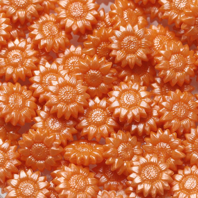 Huidisi Перламутровые Гранулы Сургуча Смешанных Цветов Подсолнух для Штампов