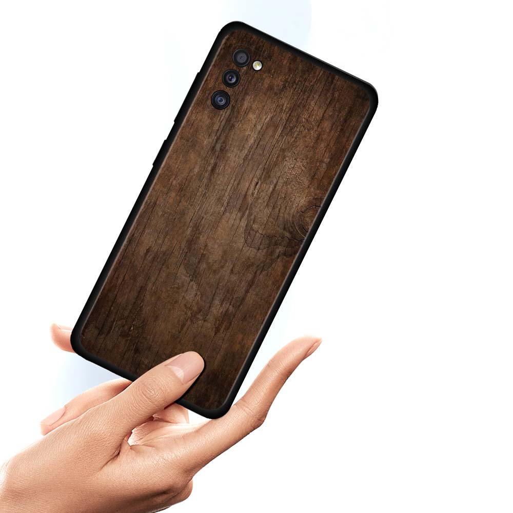 Чехол для Samsung A51 A71 A21s A21 A12 A11 A02s A02 A01 A91 A72 A52 A42 A41 A32 A31, силиконовый чехол из натурального дерева