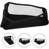 Baby Stroller Bottom Organizer Bag For Outdoor Storage Tissue Toys Container Basket with Hard Board Stroller Mesh Bag Holder