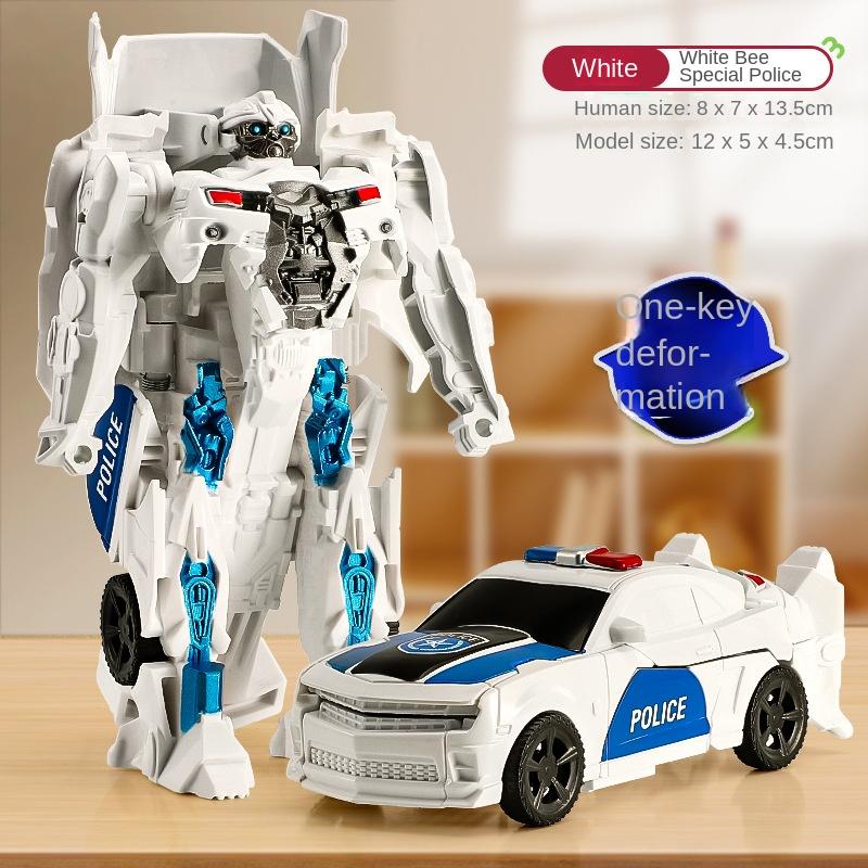 Трансформационный автомобиль аниме-робот модель One Step Deformation Robot игрушка детская головоломка игрушка деформационный автомобиль фигурка модель