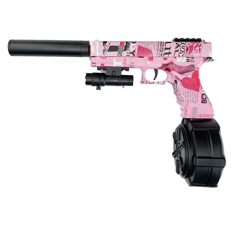 Electric Water Gel Ball Pistol Toy Gun Airsoft Replicas Hydrogel Air Gun Crystal Bomb Weapon Paintball Model for Adults Children
