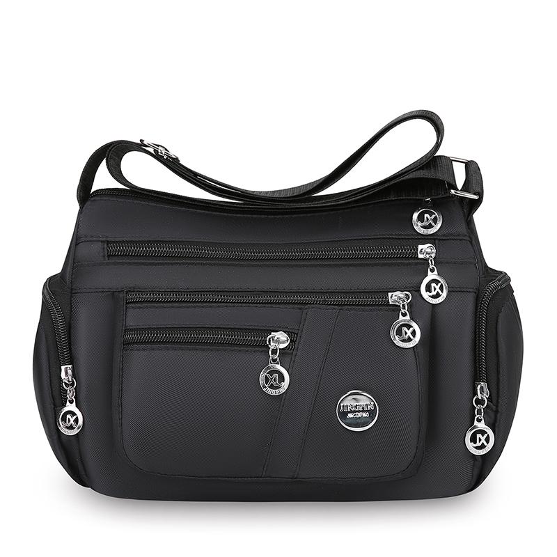 Сумка кроссбоди Новая Многоотдельная Нейлоновая Ткань Модная Повседневная Тренд Сумка для Мамы Среднего и Пожилого Возраста Сумка на Плечо