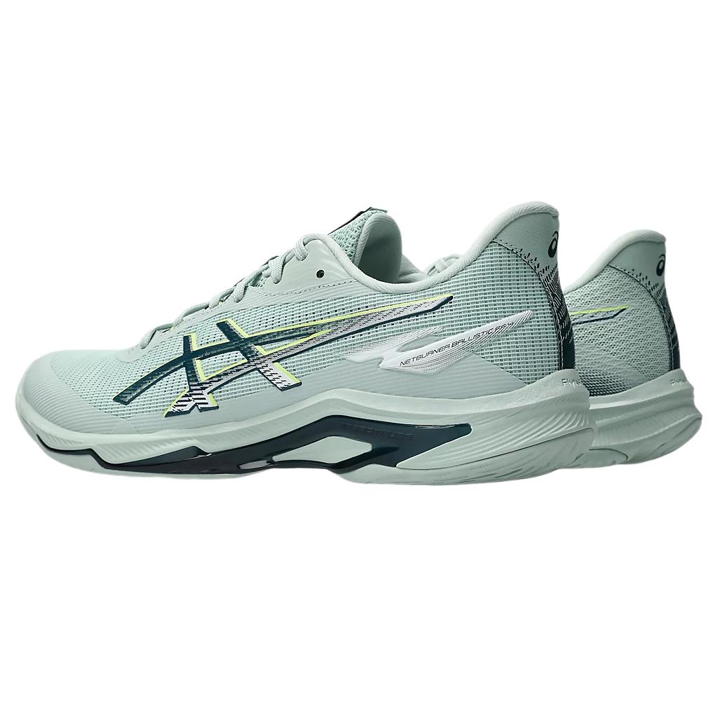 Asics Кроссовки для тренировок NETBURNER BALLISTIC FF 4, износостойкие, низкие, мужские, зеленые 1051A088-300
