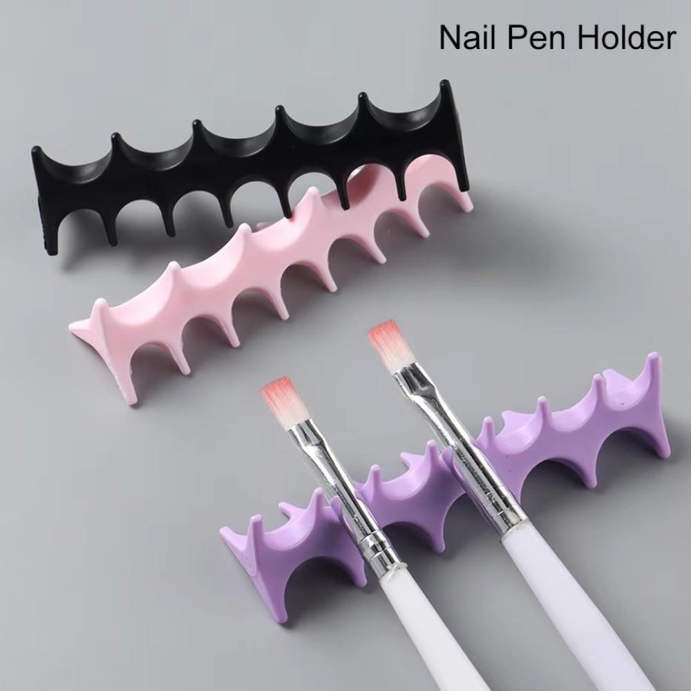 UV Gel Brush Display Showing Shelf Makeup Organizer Makeup Painting Pen Rest Brush Rack Shelf