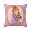 Custom Luxury Cute Sarah Kay Cushion Cover Velvet Cartoon Throw Pillow Case Living Room Decoration