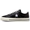 One Star Low Black Patent Unisex Sneakers Egret 171588C