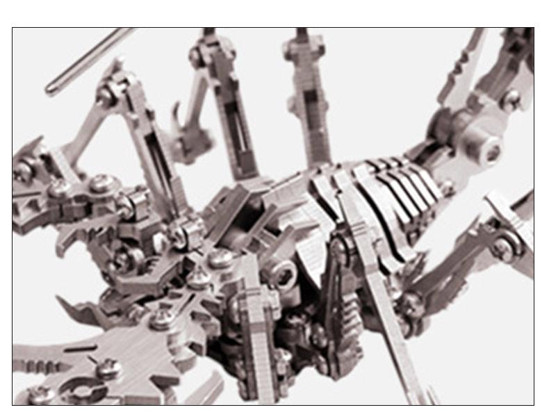 3D Металлический пазл Скорпион - Механическая сборочная игрушка для детей