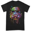 STAR WARS Unisex Adult Paint Splatter T-Shirt