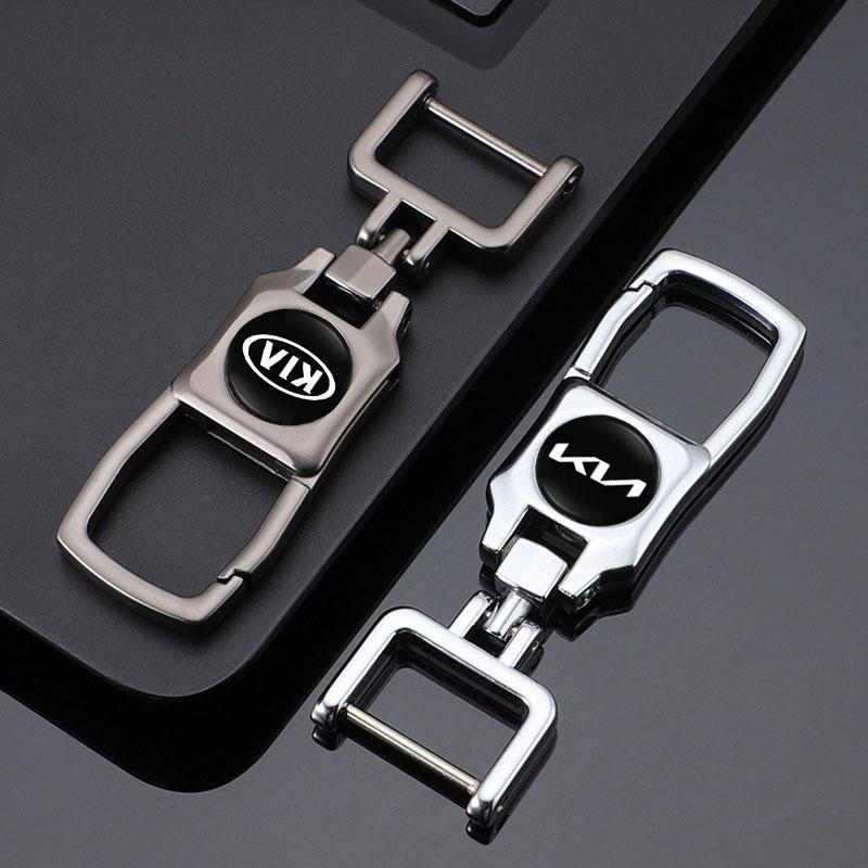New Arrival Car Key Chain Metal Keyring Auto Interior Accessorie For Kia Sportage Ceed Picanto Rio ProCeed Forte 5 3 K7 K5 K8 K3 ulsap11