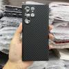 Carbon Fiber Protective Case for Samsung Galaxy S23 Ultra S22 Plus/iphone 14 13 12 11 Pro Max Case Ultra-thin Back Cover