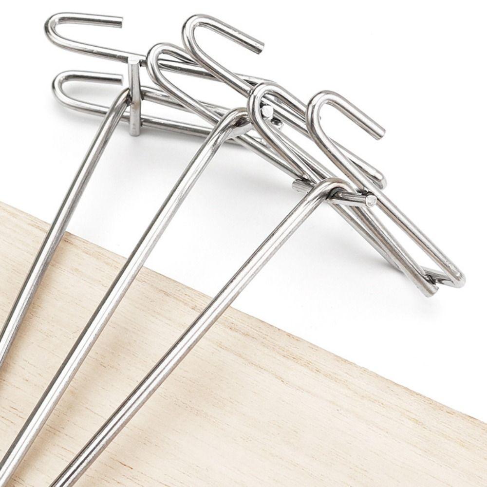 Supermarket Screen Hooks 5-25cm Store Organizer Durable Grid Hooks  For Screen Grid