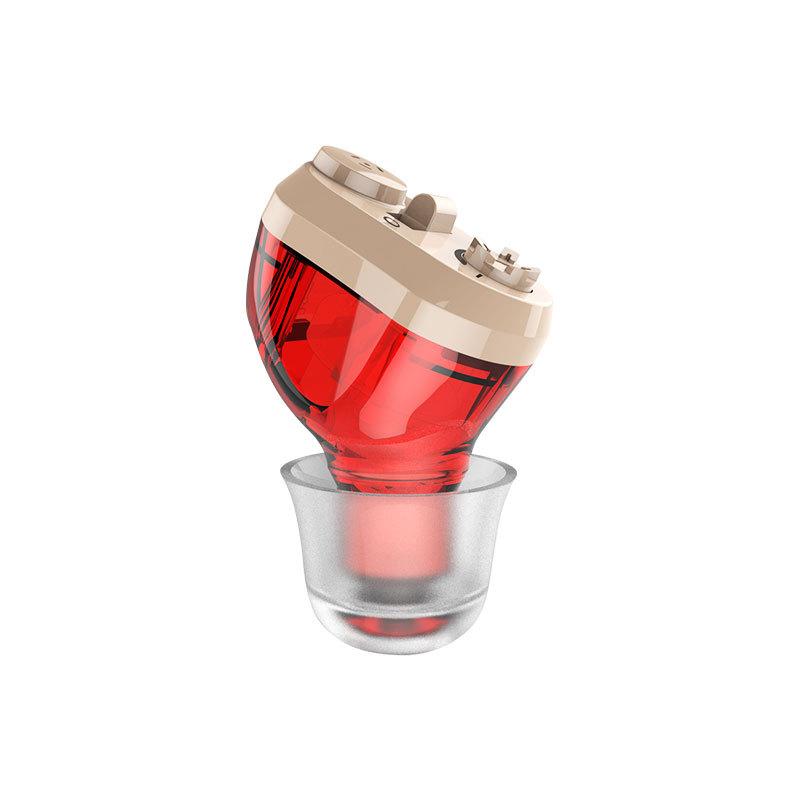 Перезаряжаемый мужской аудиофон, мини-невидимый усилитель звука, слуховой аппарат CIC Aide, цифровой скрытый слуховой аппарат для женщин, глухой аппарат