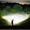 High Power Long Range LED Flashlight Zoomable Type-C Rechargeable Tactical Handheld Light for Outdoor Camping Fishing