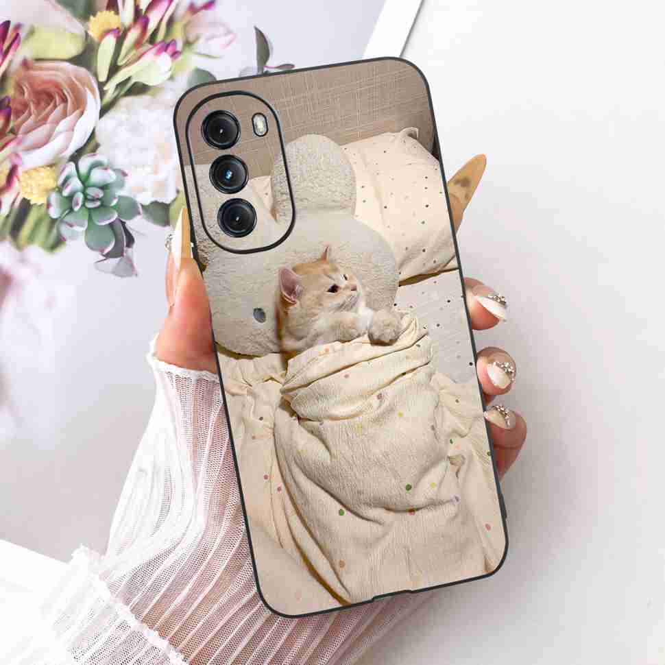 For Motorola Moto G 2022 Case XT2213 XT2213-3 Silicone TPU Black Cover For MOTO G 2022 6.5" New Colorful Butterfly Phone Cases