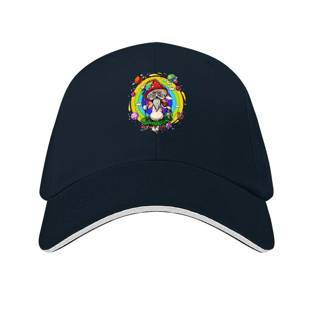 hippie magic mushroom Baseball Cap Snapback Cap Anime Hat Luxury Hat Golf Wear Women Hats Mens