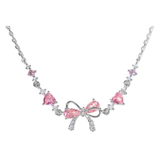 Женский браслет в форме сердца и цветка с кубическим цирконием, регулируемая длина, подарок на день рождения, праздник, годовщину, браслет на запястье, женские украшения