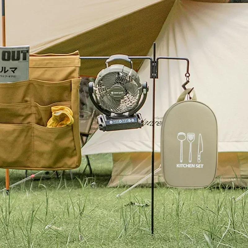 Большая сумка для походной посуды, дорожная сумка-чехол для кемпинговой посуды, для путешествий, пикников, автодомов, кемпинга, барбекю, вечеринок и многого другого