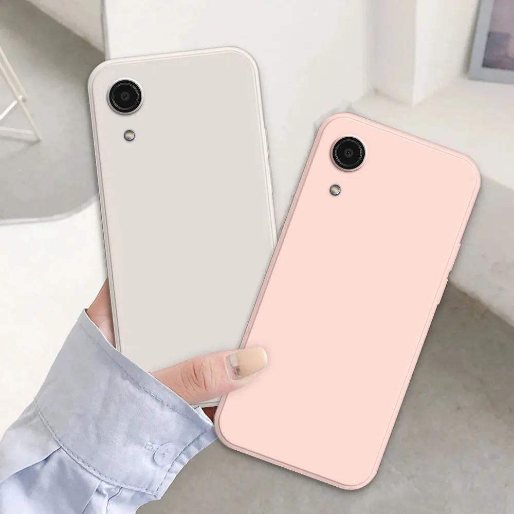 Для Samsung A03 Core Чехол Для Samsung Galaxy A03S Чехол Матовый Мягкий Силикон Ударопрочный Чехол GalaxyA03 Квадратный Чехол для Телефона Fundas