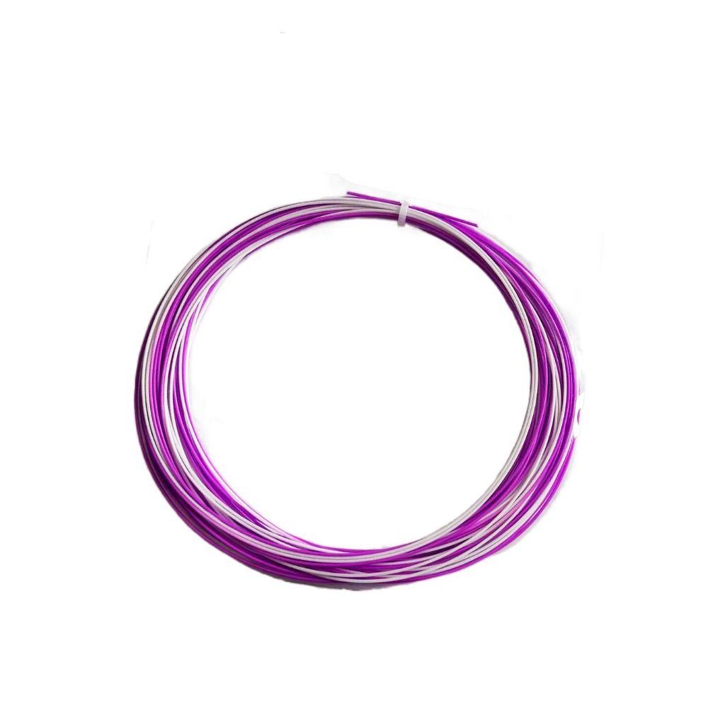 0.73mm Colorful Rainbow Badminton String Elastic Colorful Racket Line Professional Training