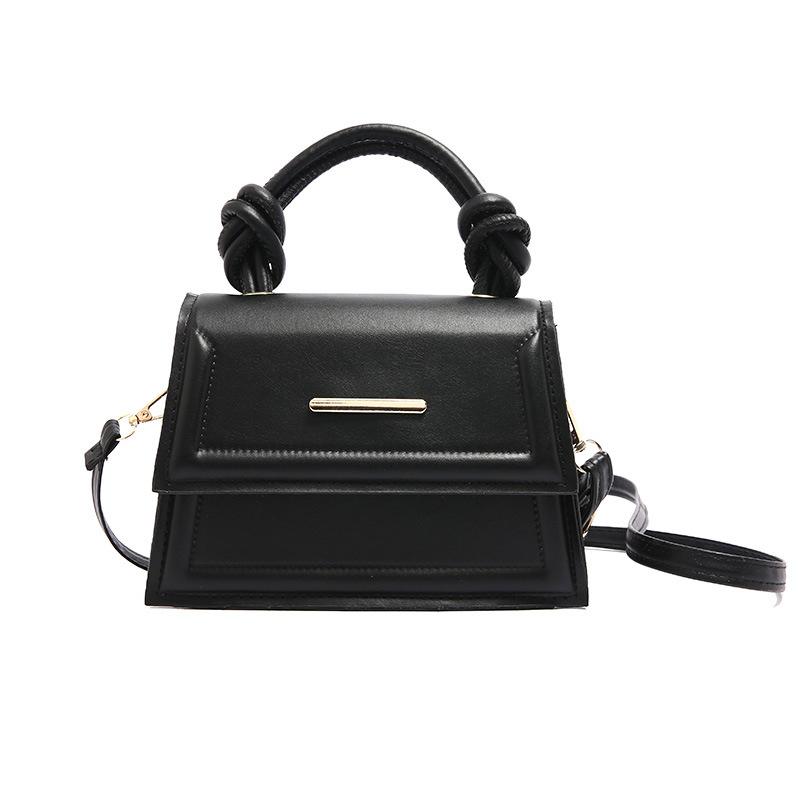 Маленькая сумка женская сумочка новая простая сумка-мессенджер однотонная маленькая свежая зарубежная текстура для поездок на работу на плечо маленькая квадратная сумка