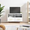 VidaXL TV Stand White 80x36x50 Cm Engineered Wood 828956