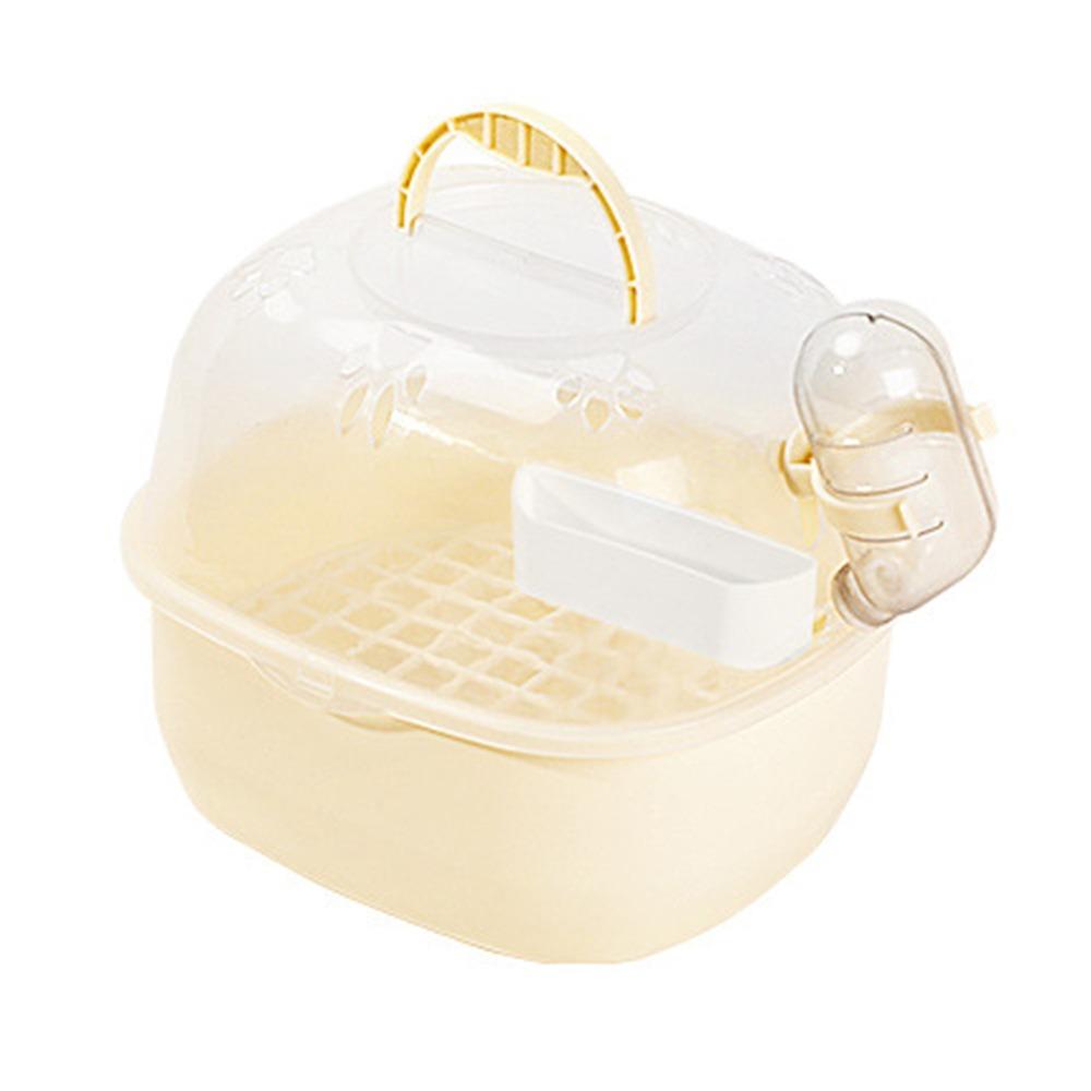 Transparent Travel Bird Cage Large Space Small Animal Carrier Universal Parrot Carry Box  Small Pet