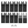 14Pcs Oscillating Saw Blade 34mm High Carbon Steel Multitool Tool Set Kit for Wood Plastic