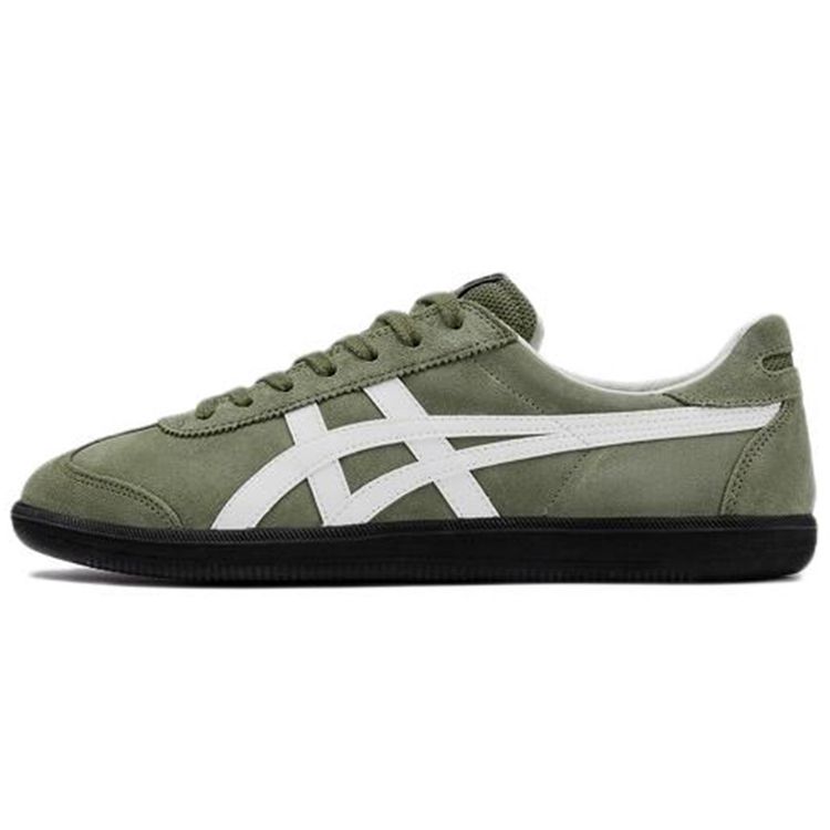 ONITSUKA TIGER Tokuten Burnt Green Unisex Sneakers White Black 1183A907-300