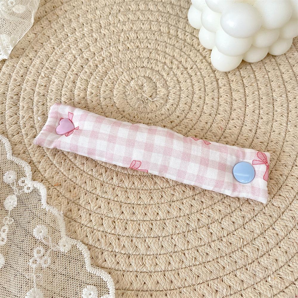 Пряжка для хранения кабеля для передачи данных, зарядный кабель, устройство для намотки, тканевый органайзер для хранения кабеля наушников, милая фиксирующая отделка