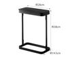 Yamazaki Luce Garbage Bag W26 x x H38 cm cm with lid Easy to Remove Garbage Item Number 5402 Holder, Slim, Black, Approx. D14.5 (approx. H50.5 open),