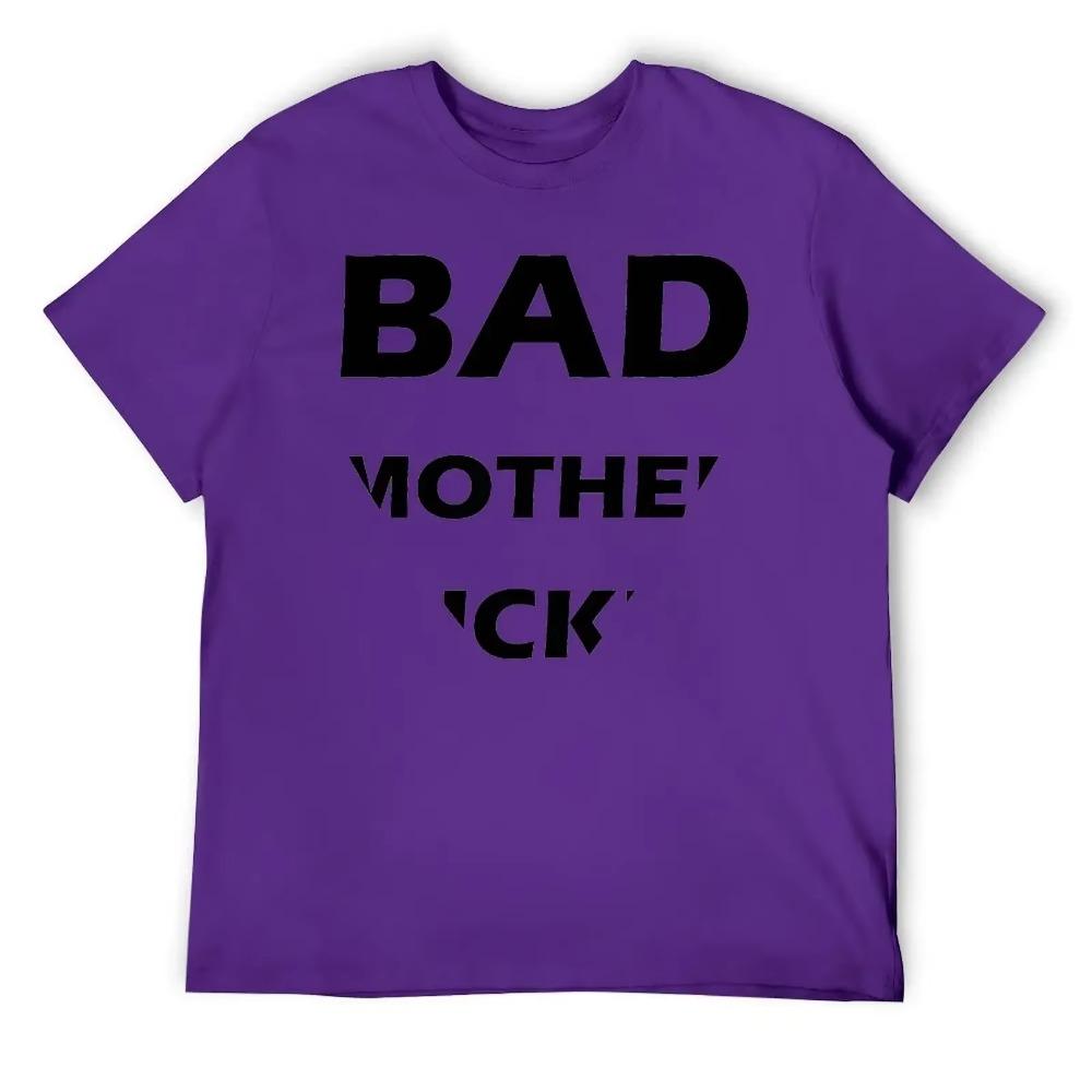 Футболка-бандана Bad Mother ко Дню матери, свежая спортивная классная футболка для фитнеса, размер США