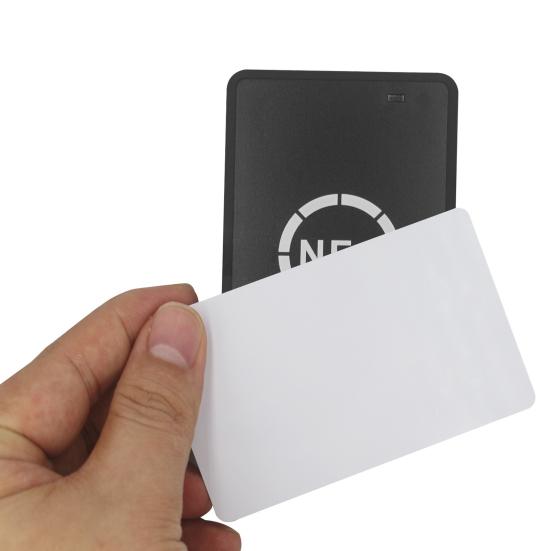 Копировальный аппарат для смарт-карт контроля доступа с USB-подключением, простой в использовании дубликатор карт 250 кГц/125 кГц, зашифрованный декодер карт