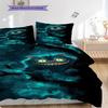 Cheshire Cat Blue Smoke Bedding 1 Duvet Cover 2 Pillowcase Without Core Bedding Set Duvet Cover And Pillowcase Christmas Birthday Gift
